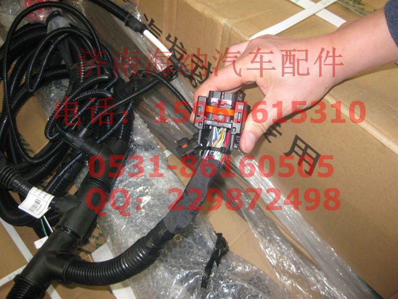 812W25424-6345,不帶VCU發(fā)動機線束總成,濟南海納汽配有限公司