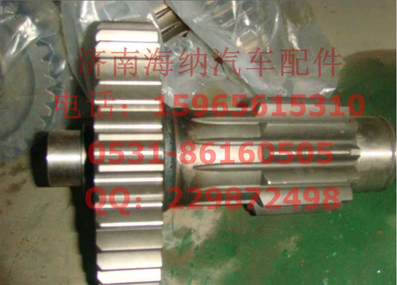 WG2203100255,副箱副軸焊接總成(長），產(chǎn)地山東濟南,濟南海納汽配有限公司