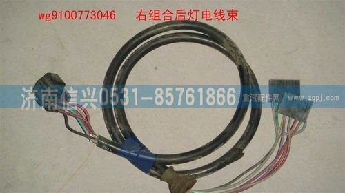 WG9100773046,右組合后燈線(xiàn)束,濟(jì)南信興汽車(chē)配件貿(mào)易有限公司