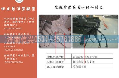 AZ1608434712,AZ1608434712前懸減振器右下支架,濟(jì)南信興汽車配件貿(mào)易有限公司