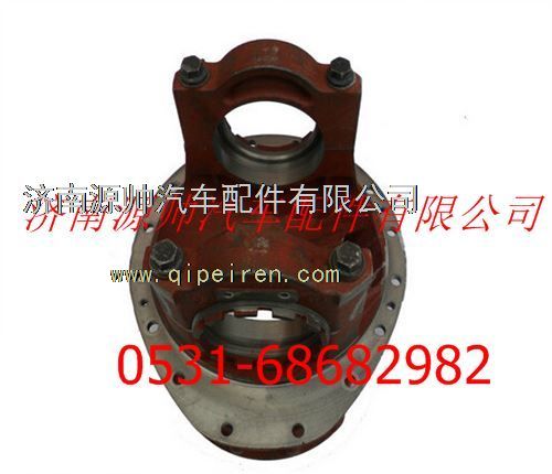 199012320197,陜汽漢德車橋德龍F(tuán)3000主減速器殼,濟(jì)南源帥汽車配件有限公司