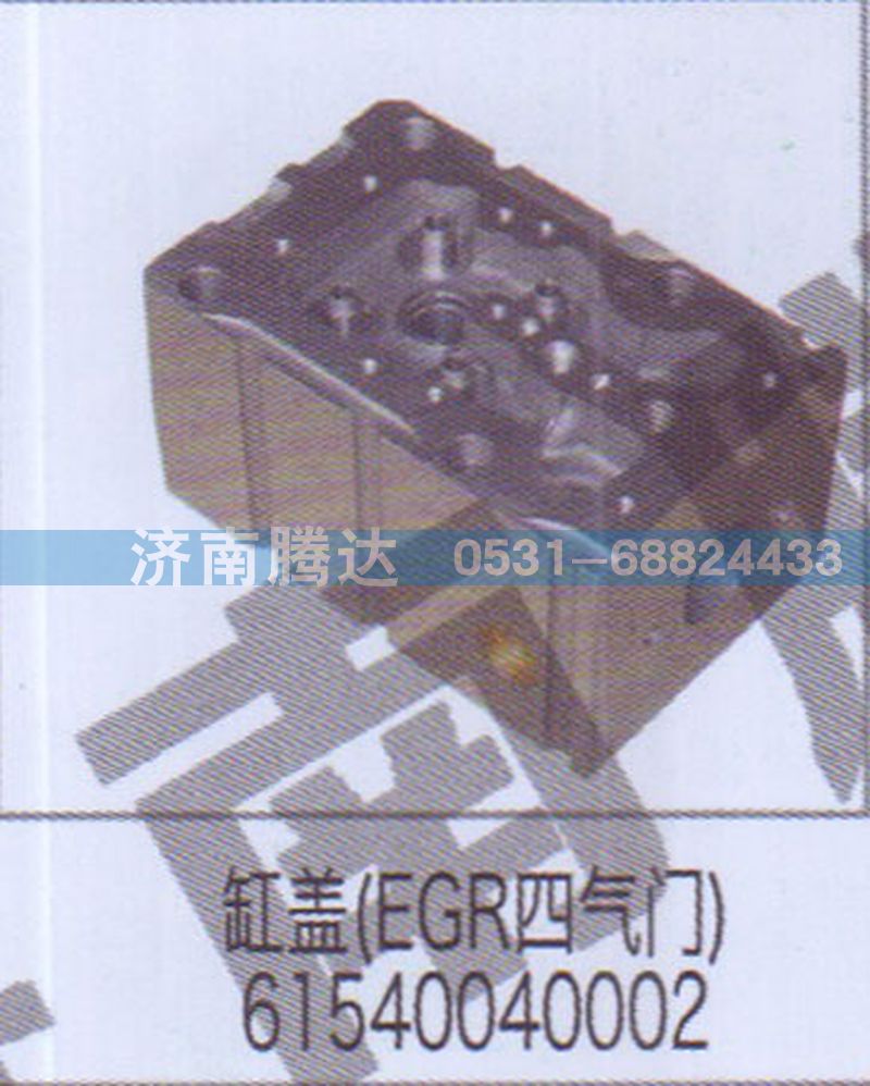 61540040002,缸蓋EGR四氣門61540040002,濟(jì)南錦陽(yáng)汽配有限公司（原騰達(dá)）
