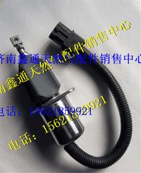 612600180175,濰柴發(fā)動機配件停車電磁閥,濟南鑫通天然氣銷售中心