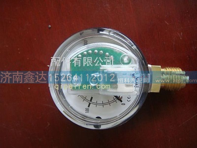 WG9116550106  ,重汽天然氣傳感壓力表                        ,濟南鑫達重卡汽車配件有限公司