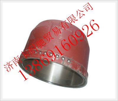 199112440003,陜汽漢德車橋德龍前制動鼓,濟南卡耐馳汽車配件有限公司
