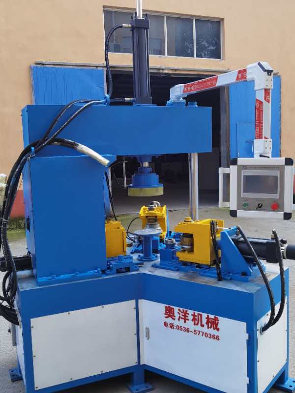 278-650鋁封頭切邊縮口一體機